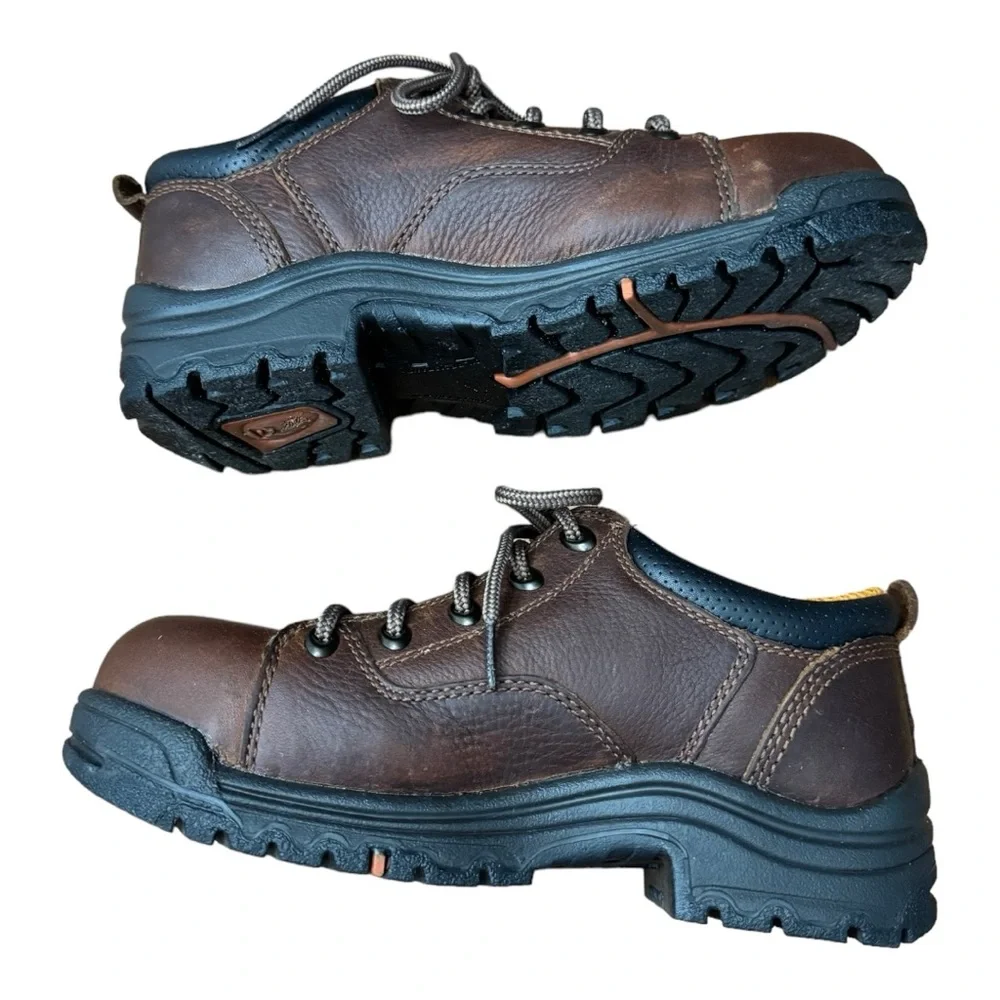 Timberland Pro TiTAN Casual Alloy Toe Work Shoe Supportive Leather Women’s 5.5